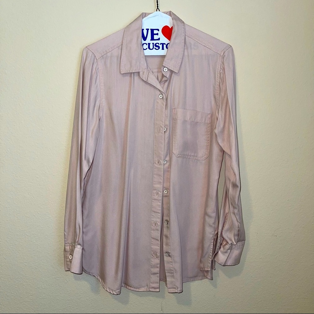 Old Navy pink blouse size M